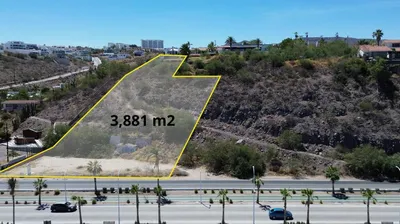 Lot In Front Of The Malecon Carr. Escenica — Land for sale in La Paz