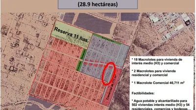 Olas Altas Lote H3 — Land for sale in La Paz