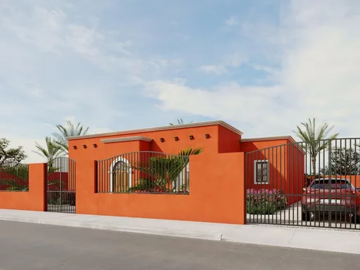 Fully walled and gated