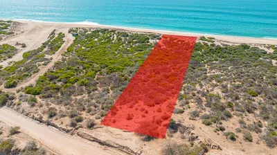Agua Amarga Beachfront Lot 4 — Land for sale in East Cape