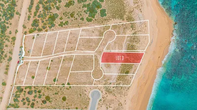 Zafiro Homesite 3 Beachfront — Land for sale in East Cape
