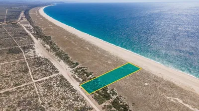 Beach Front (51Mts)Agua Blanca 18 Agua Blaca, La Langosta — Land for sale in La Paz